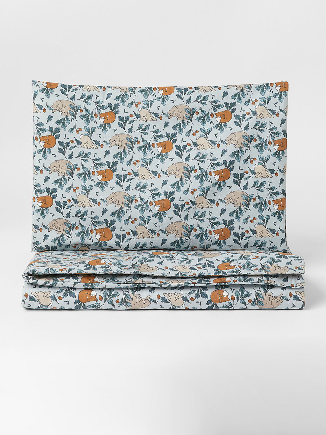 Buy H&M Girls Turquoise Blue Cot Duvet Cover Set Duvet Cover for