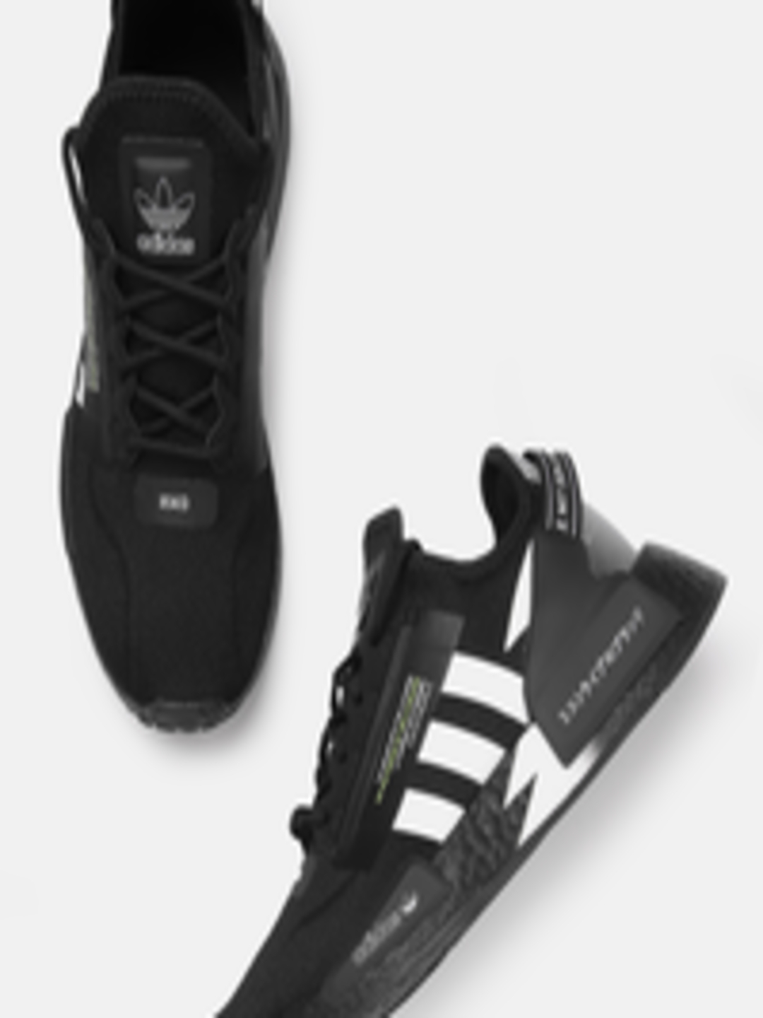 Buy ADIDAS Originals Men Black Woven Design Sneakers - Casual Shoes for ...