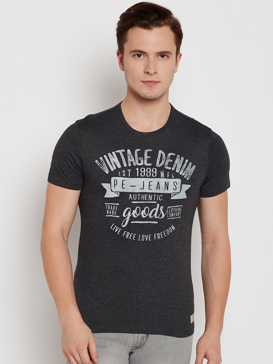 peter england shirts black
