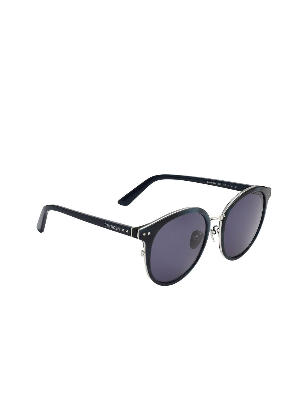 Buy Calvin Klein Women Oval Sunglasses With UV Protected Lens CK 18518A 412 56 S Sunglasses