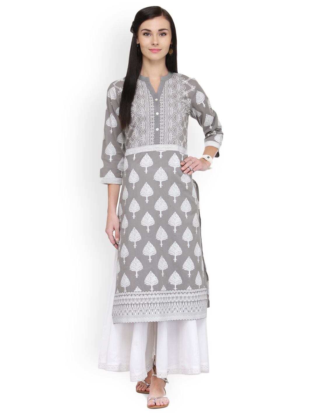 myntra flared palazzo