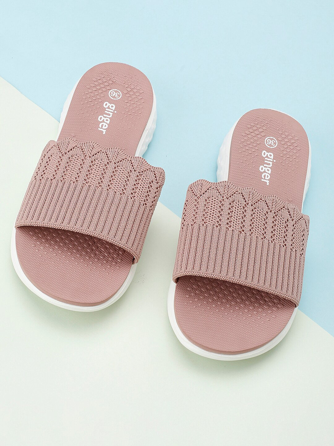 Buy Ginger By Lifestyle Women Sliders Flip Flops for Women 21058364