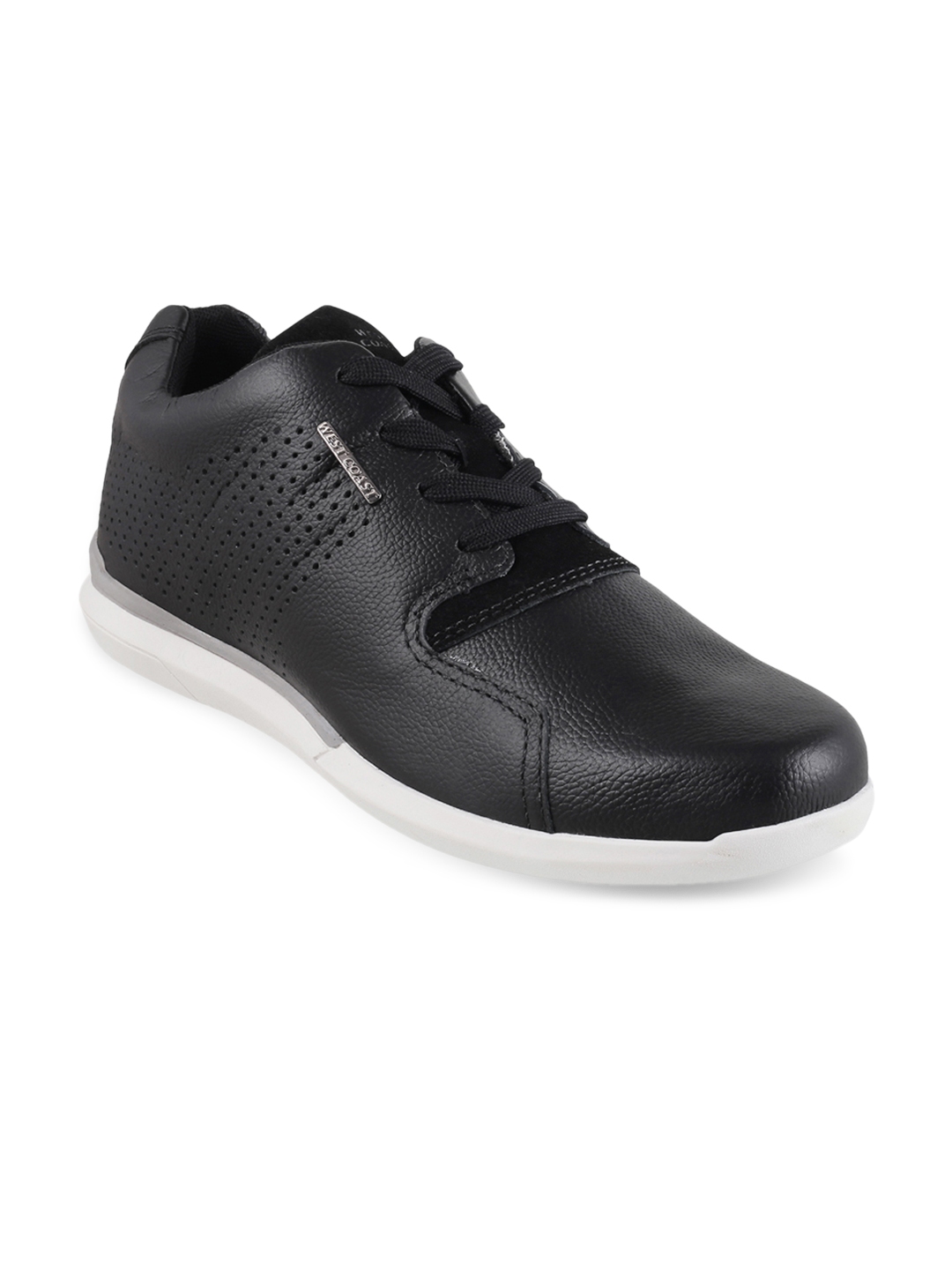 Buy WEST COAST Men Black Sneakers - Casual Shoes for Men 2105877 | Myntra