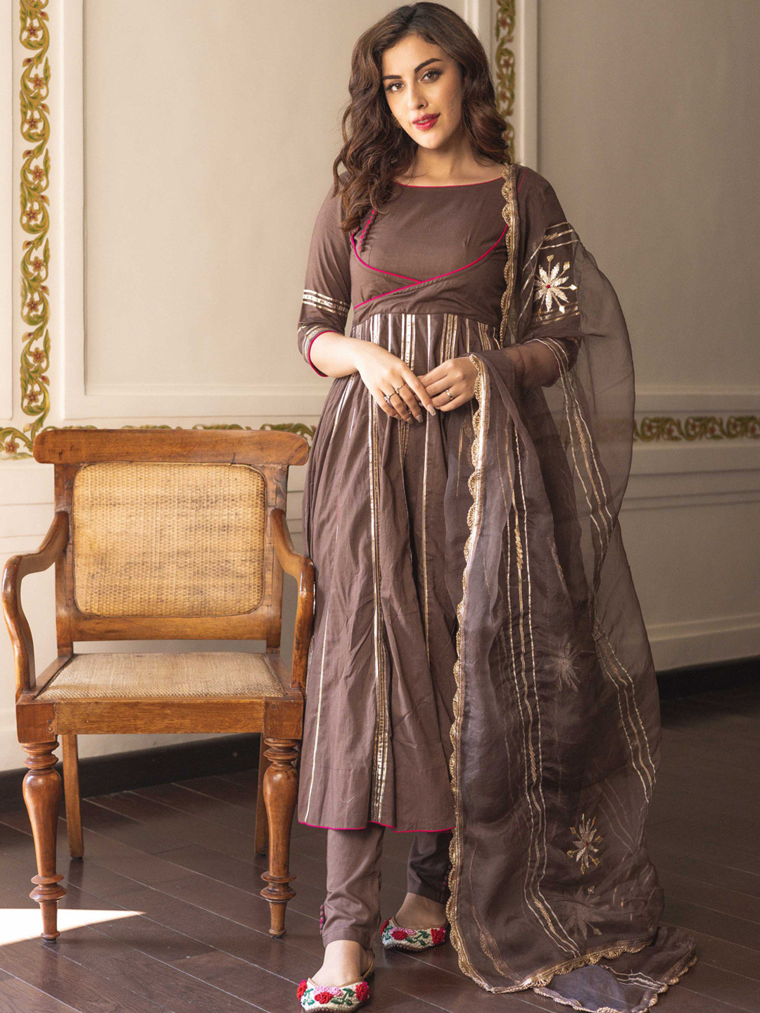 Acoi Supima Cotton White Kurta Set