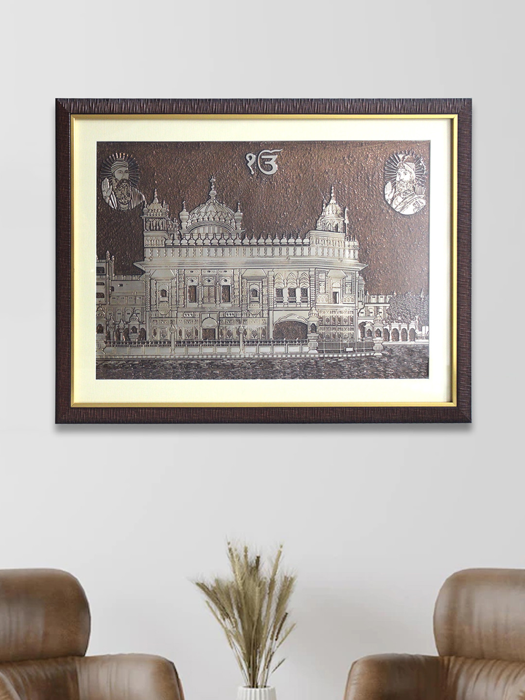 Buy SHREE KALA HOME DECOR Brown Golden Temple Amritsar Sri Harmandir
