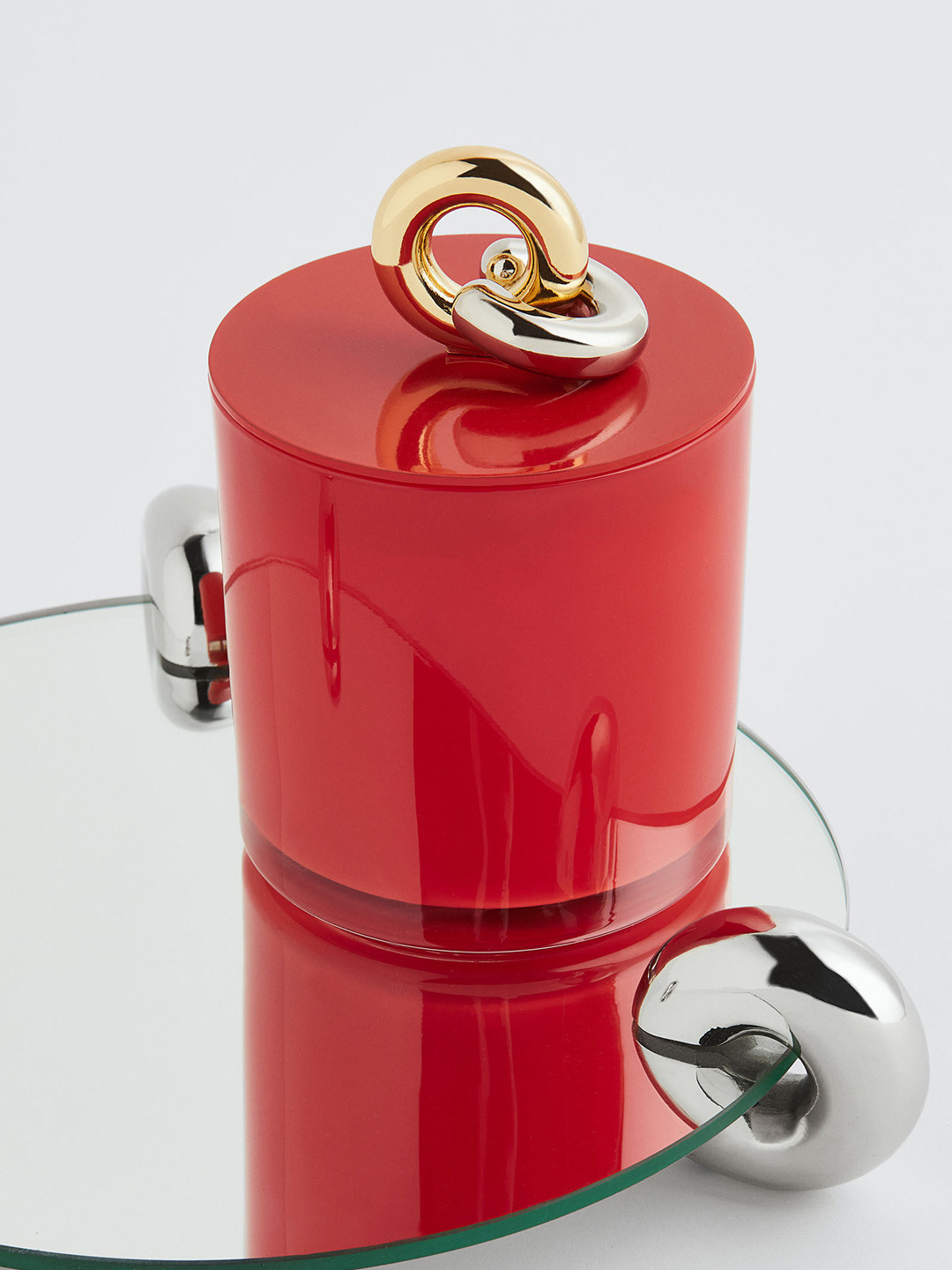 Buy H&M Silver Toned Mirror Tray Trays for Unisex 21072674 Myntra