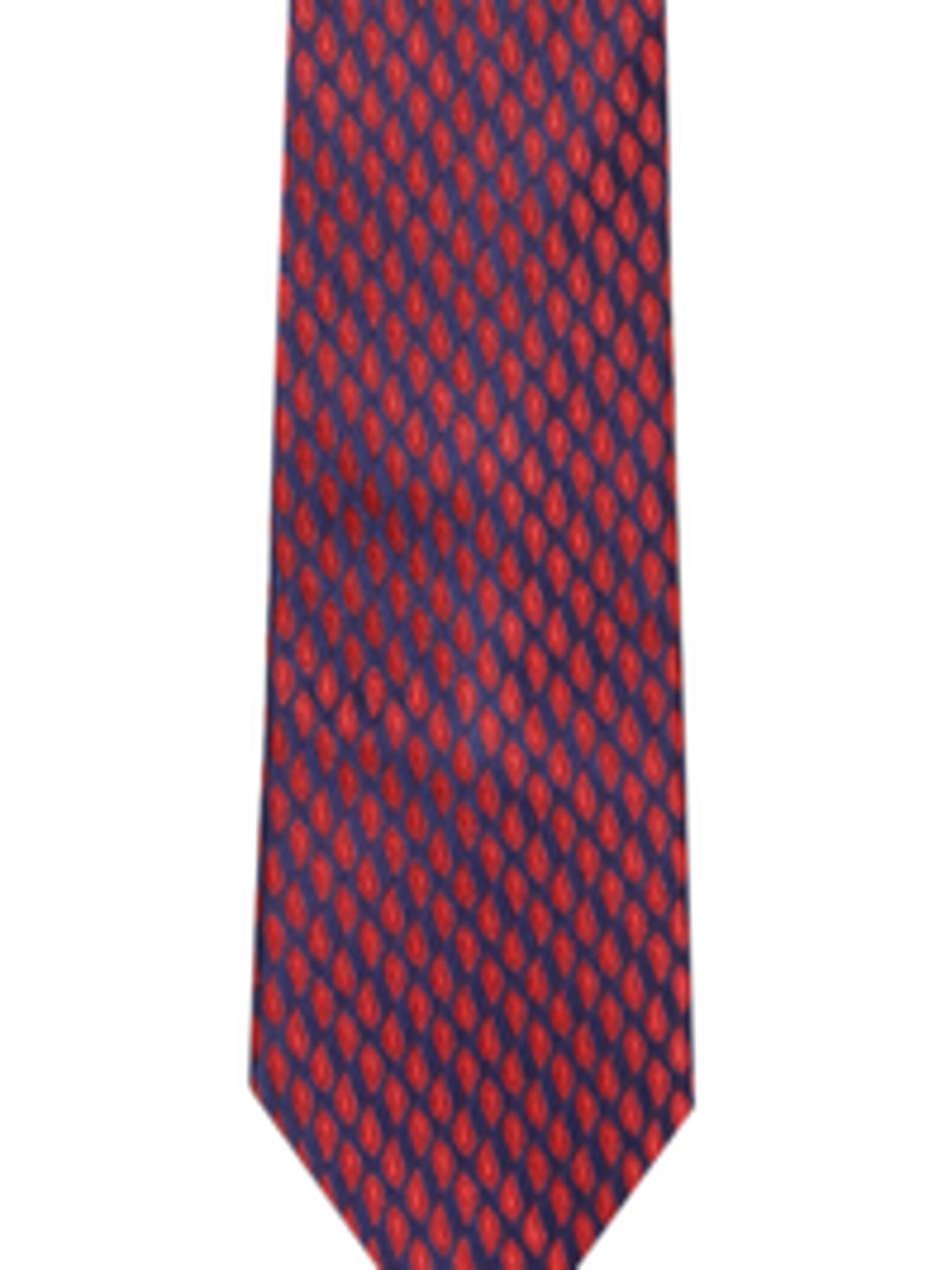 Buy Louis Philippe Blue & Red Woven Silk Tie - Ties for Men 2107570 ...