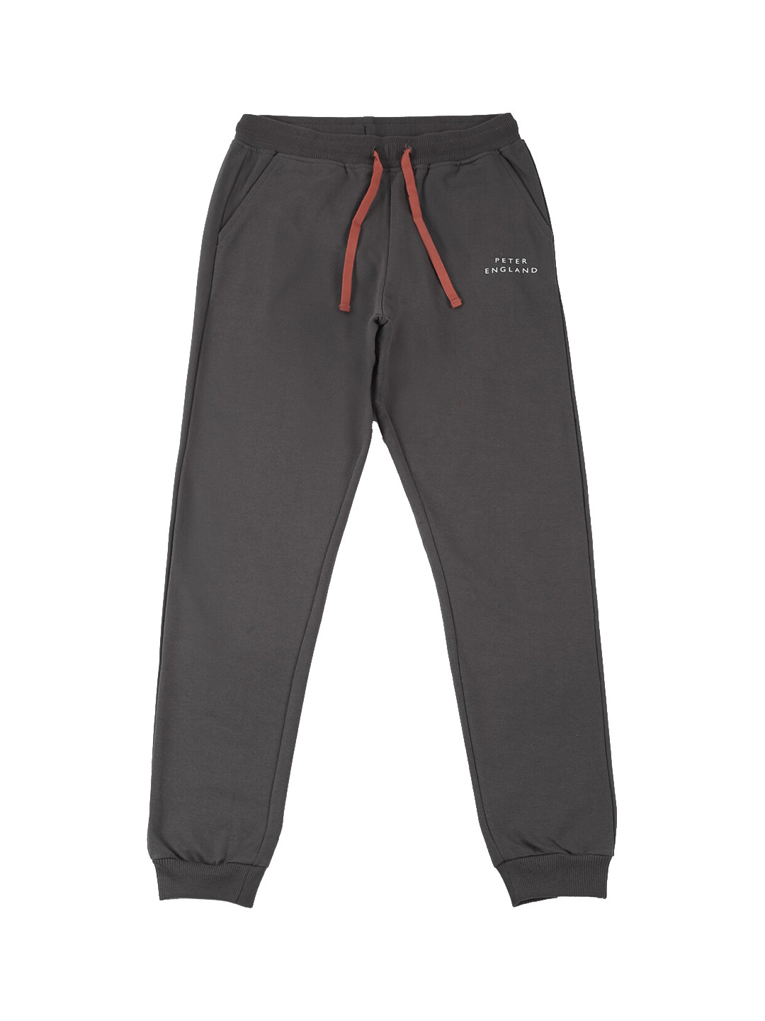 Buy Peter England Boys Regular Fit Cotton Joggers Track Pants for