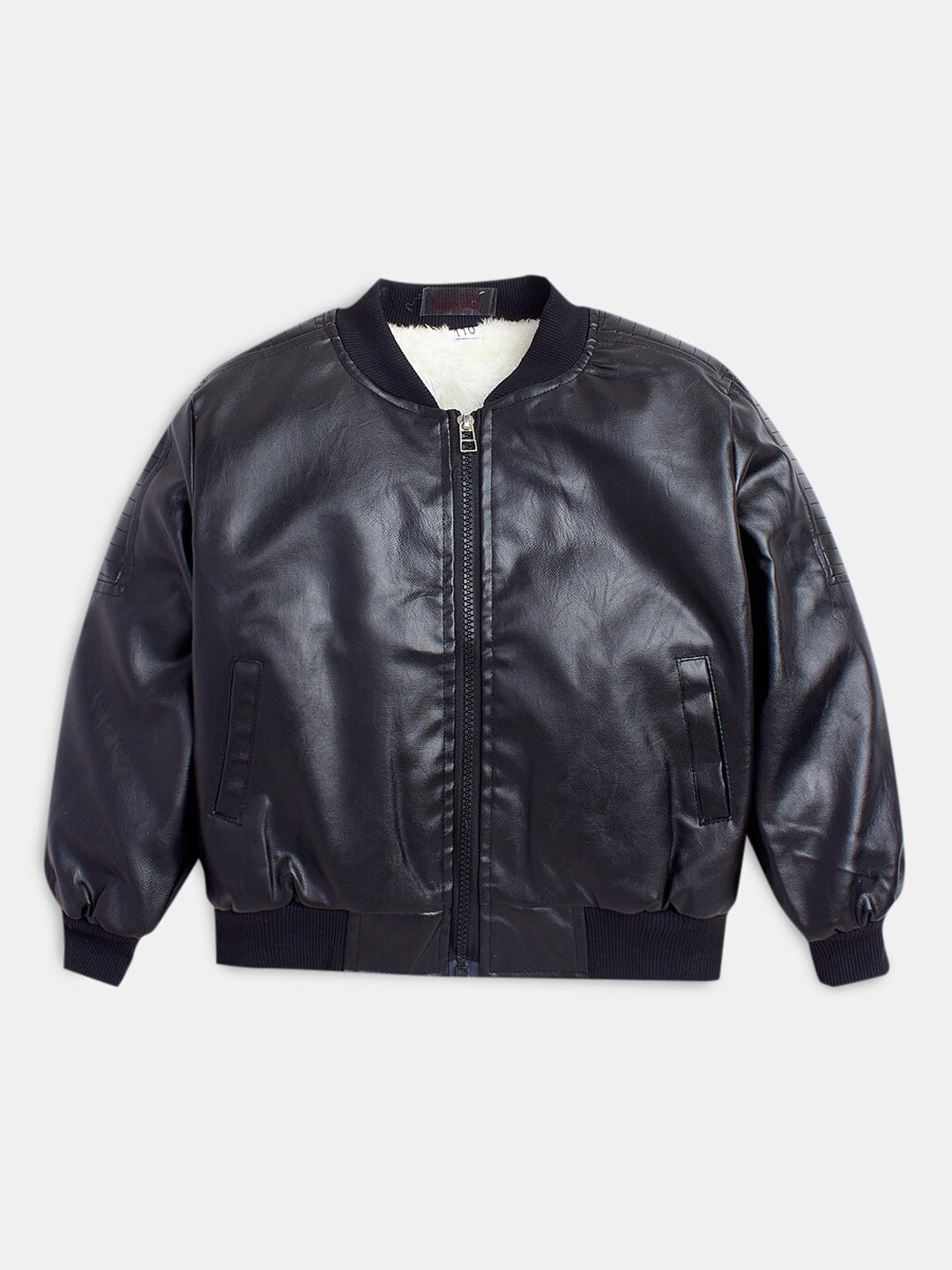 Buy Hopscotch Boys Black Bomber Jacket Jackets for Boys 21095656 Myntra