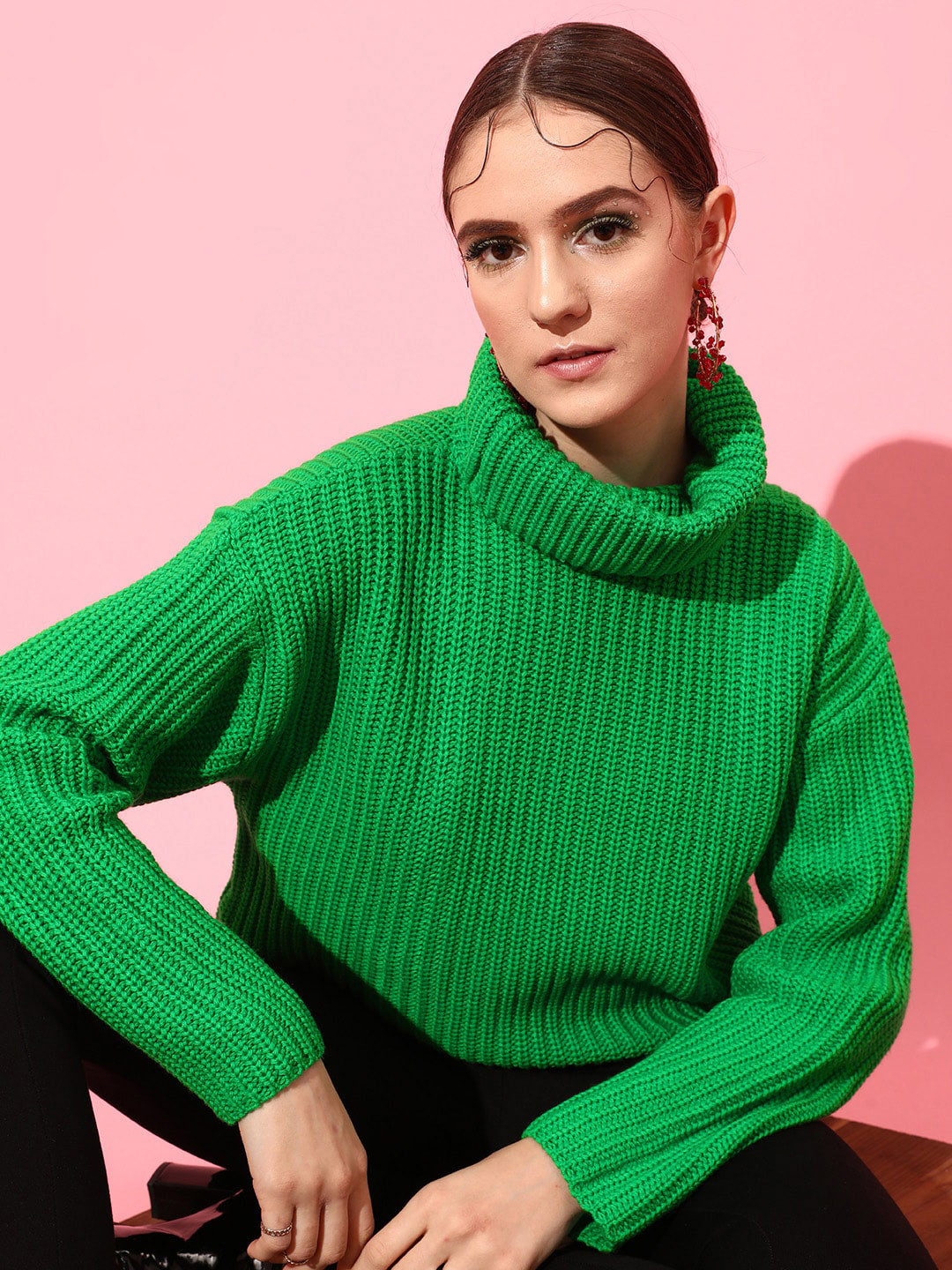 Women's Street Print Pullover Sweater