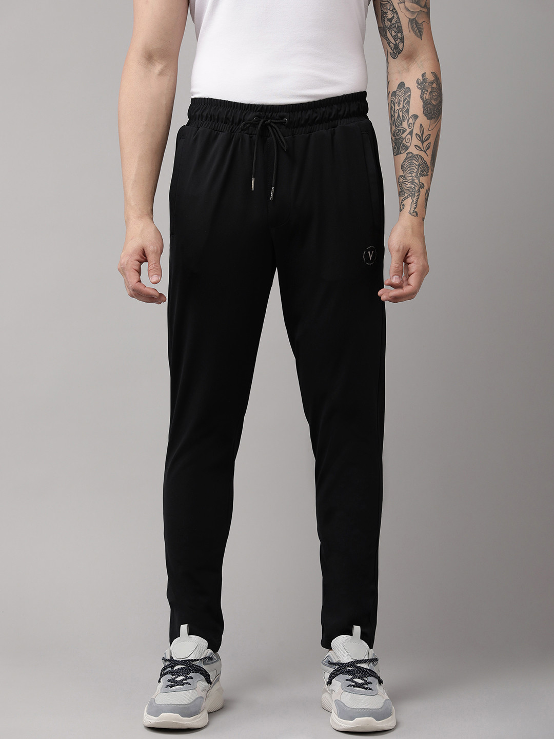 Buy Van Heusen Flex Men Solid Sports Track Pants Track Pants for Men