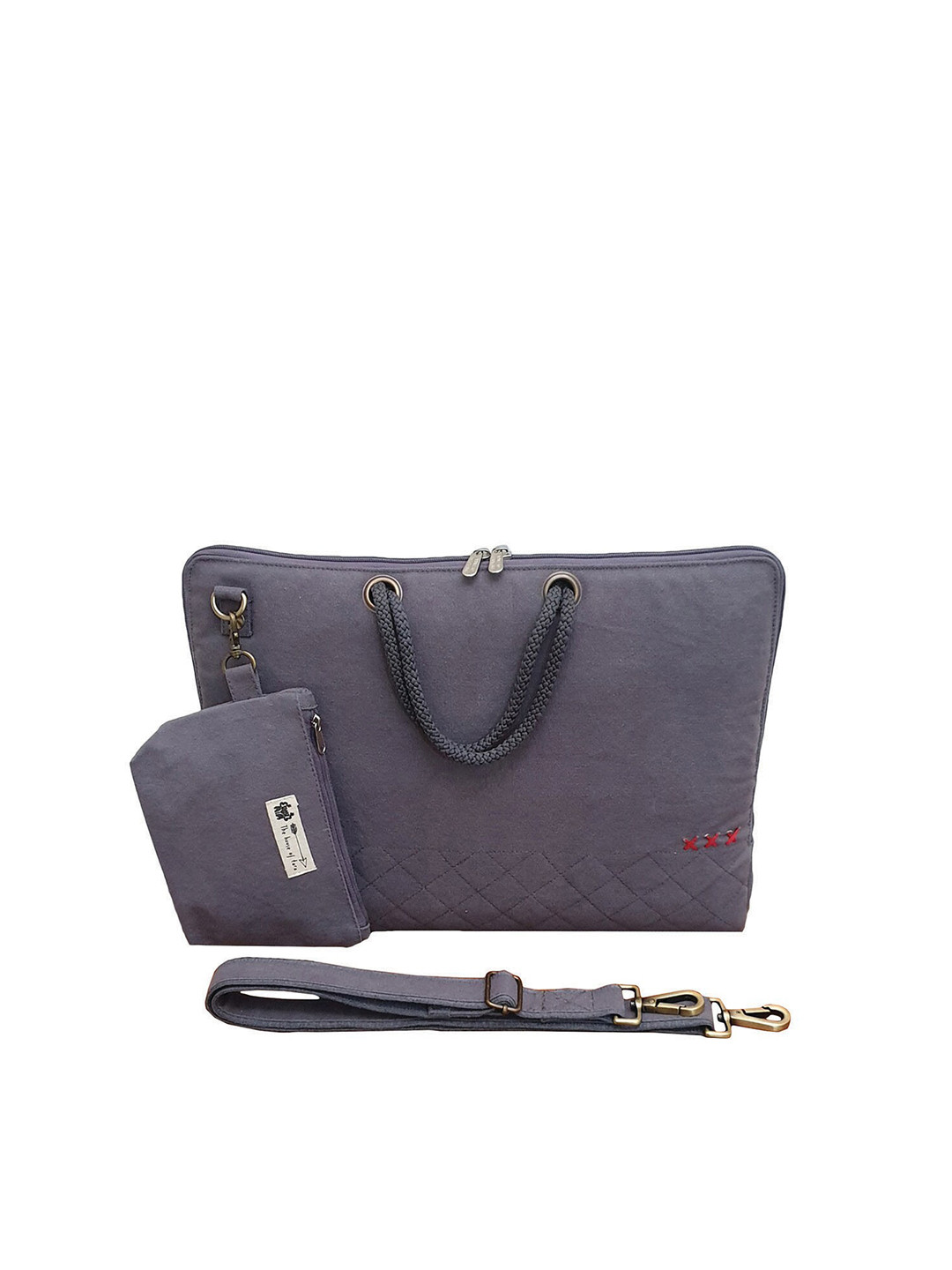 Buy The House Of Tara Unisex Purple Laptop Bag Laptop Bag for Unisex