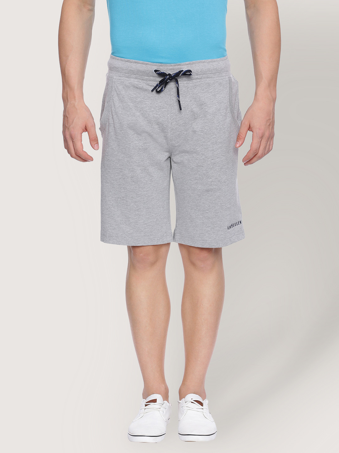 Buy Van Heusen Athleisure Men Smart Tech Easy Stain Release Knit Shorts