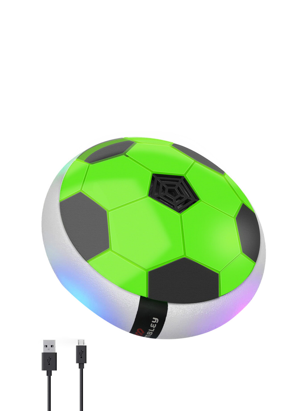 Buy WEMBLEY Kids Hover Football Soccer Disc Pneumatic Indoor Ball Toy