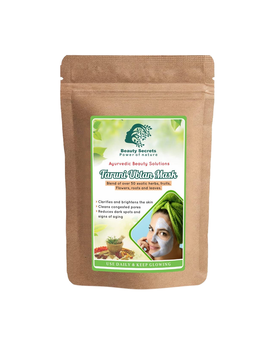 Buy Beauty Secrets Ayurvedic Herbal Taruni Ubtan Face Mask For Glowing buy-beauty-secrets-ayurvedic-herbal-taruni-ubtan-face-mask-for-glowing