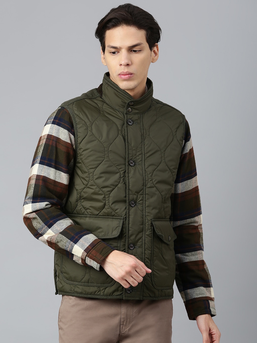 Buy Woods Men Quilted Jacket - Jackets for Men 21153962 | Myntra