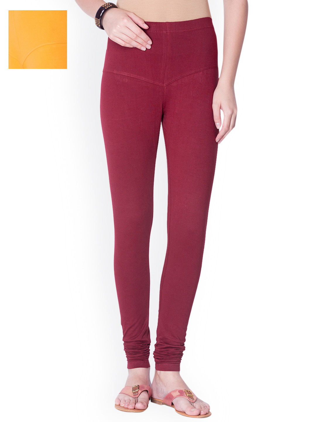 Buy Dollar Missy Pack Of 2 Churidar Leggings Leggings for Women