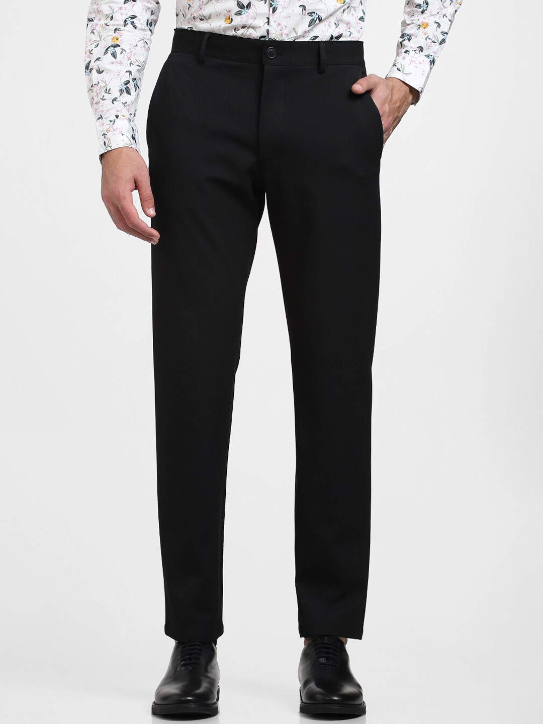 Buy SELECTED Men Slim Fit Trousers Trousers for Men 21160158 Myntra