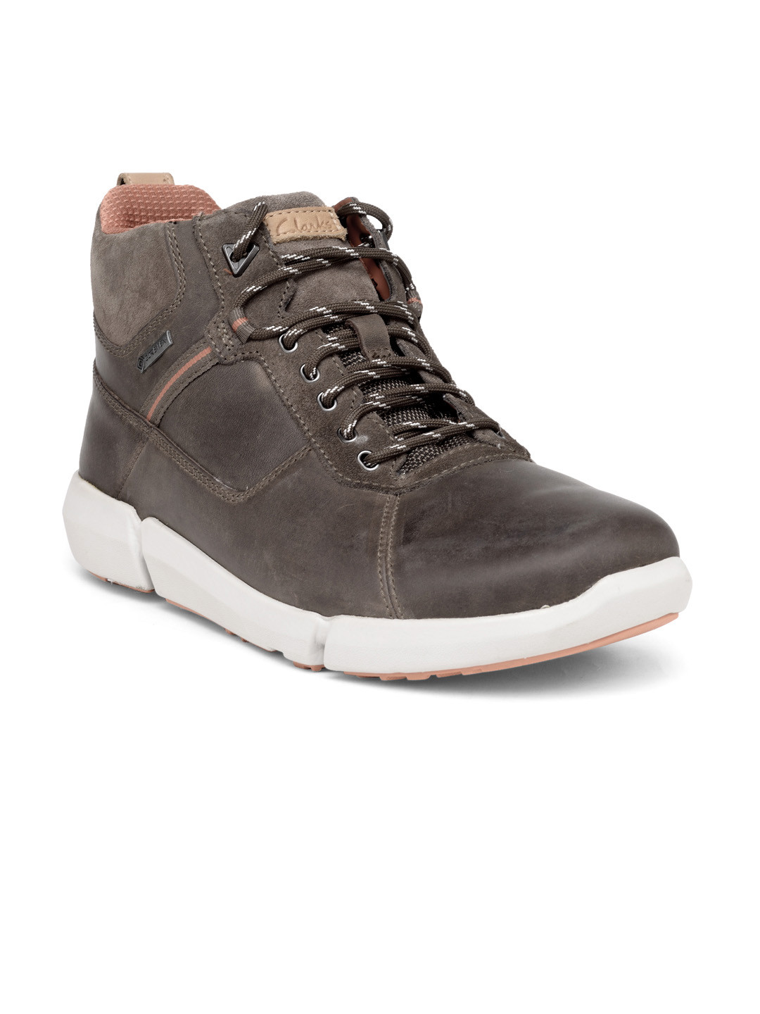 clarks mens brown casual shoes
