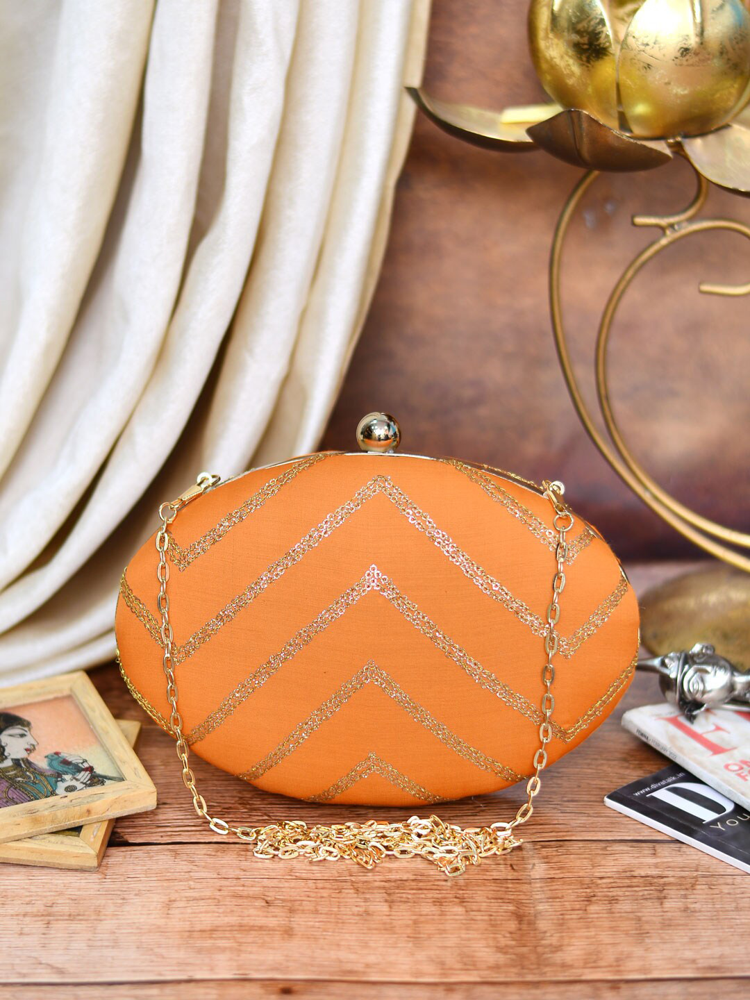 Buy ARTKLIM Embroidered Box Clutch Clutches for Women 21162552 Myntra