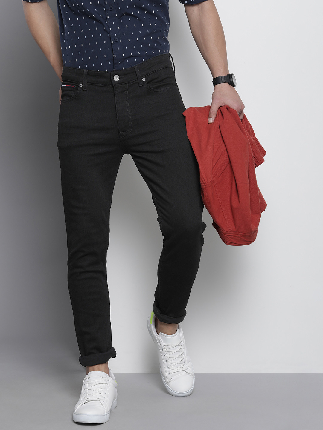 Buy Tommy Hilfiger Men Skinny Fit Stretchable Jeans Jeans for Men