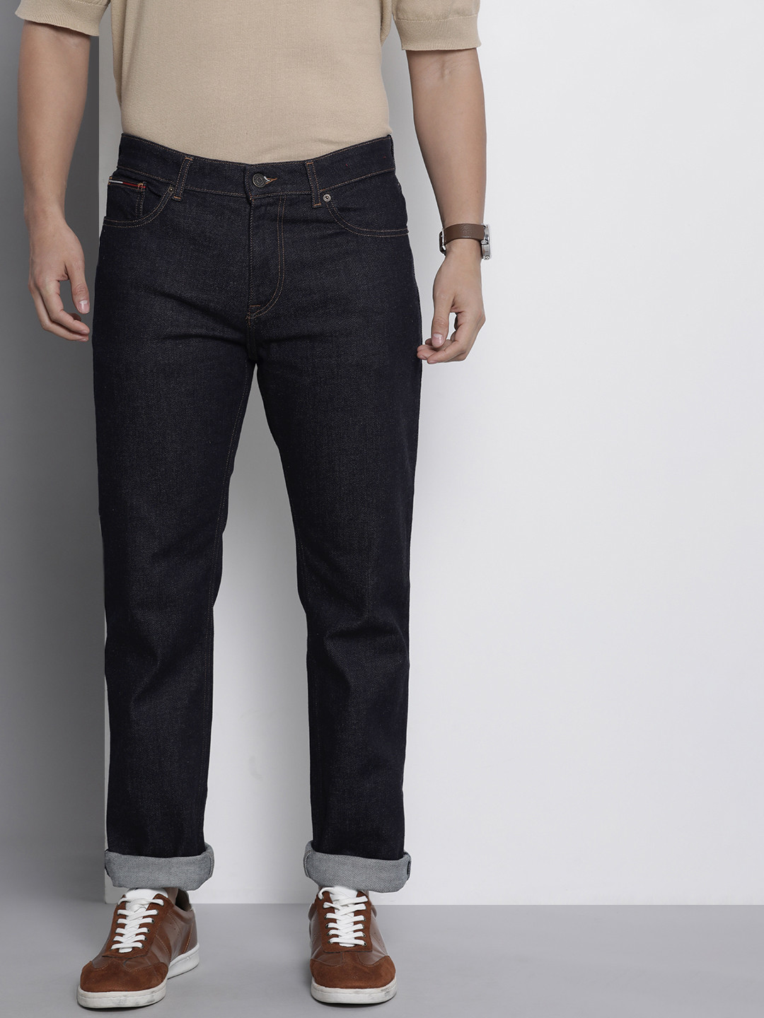 Buy Tommy Hilfiger Men Straight Fit Stretchable Jeans Jeans for Men
