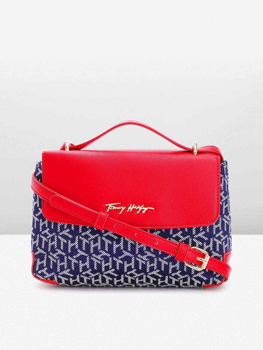 Tommy Hilfiger Blue Polyester Women Handbag main image 1