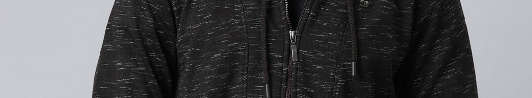 Buy DIXCY SCOTT MAXIMUS Men Black Fleece Lightweight Sporty Jacket ...