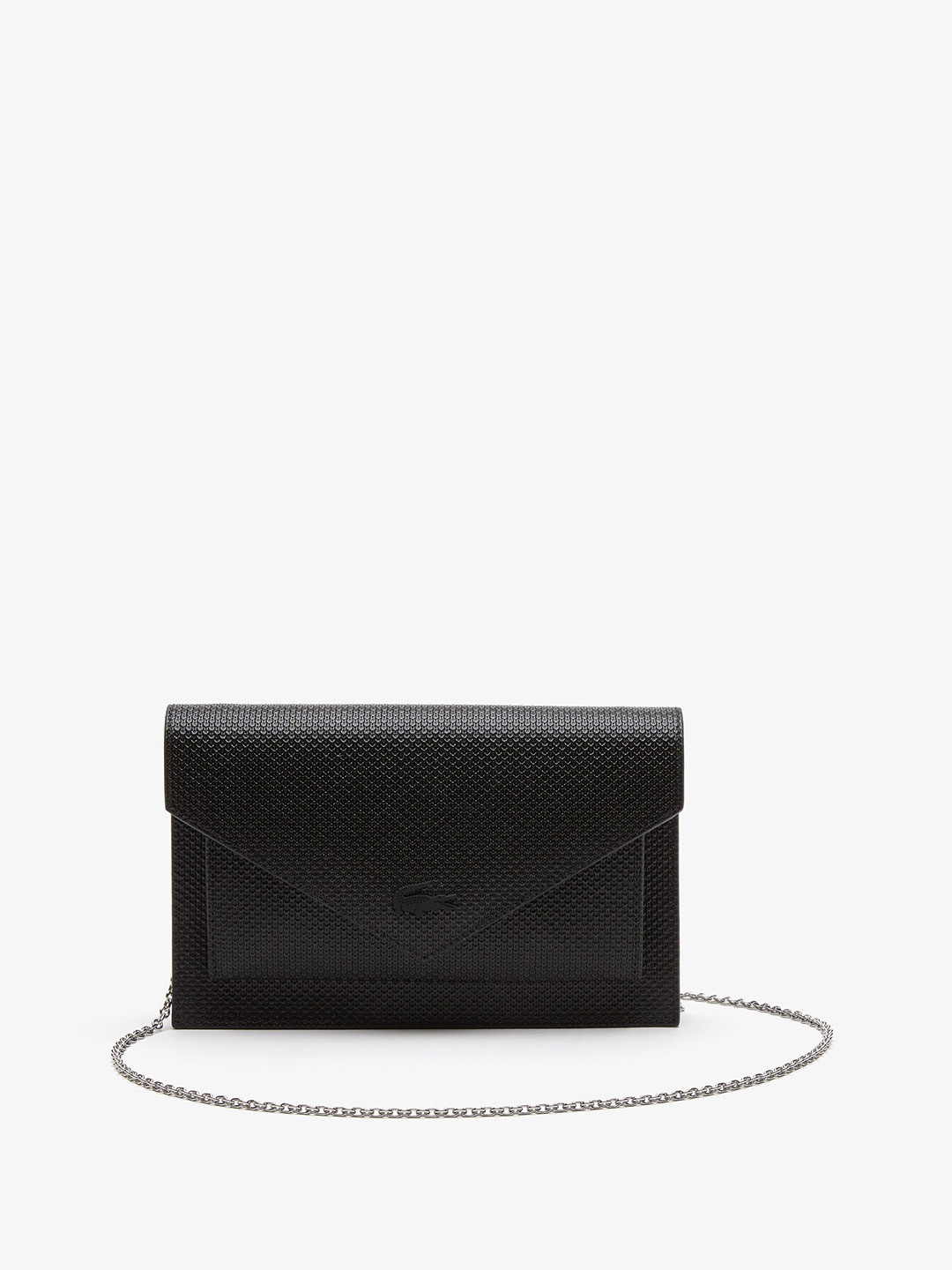 Buy Lacoste Chantaco Smooth Leather Envelope Clutch Clutches for