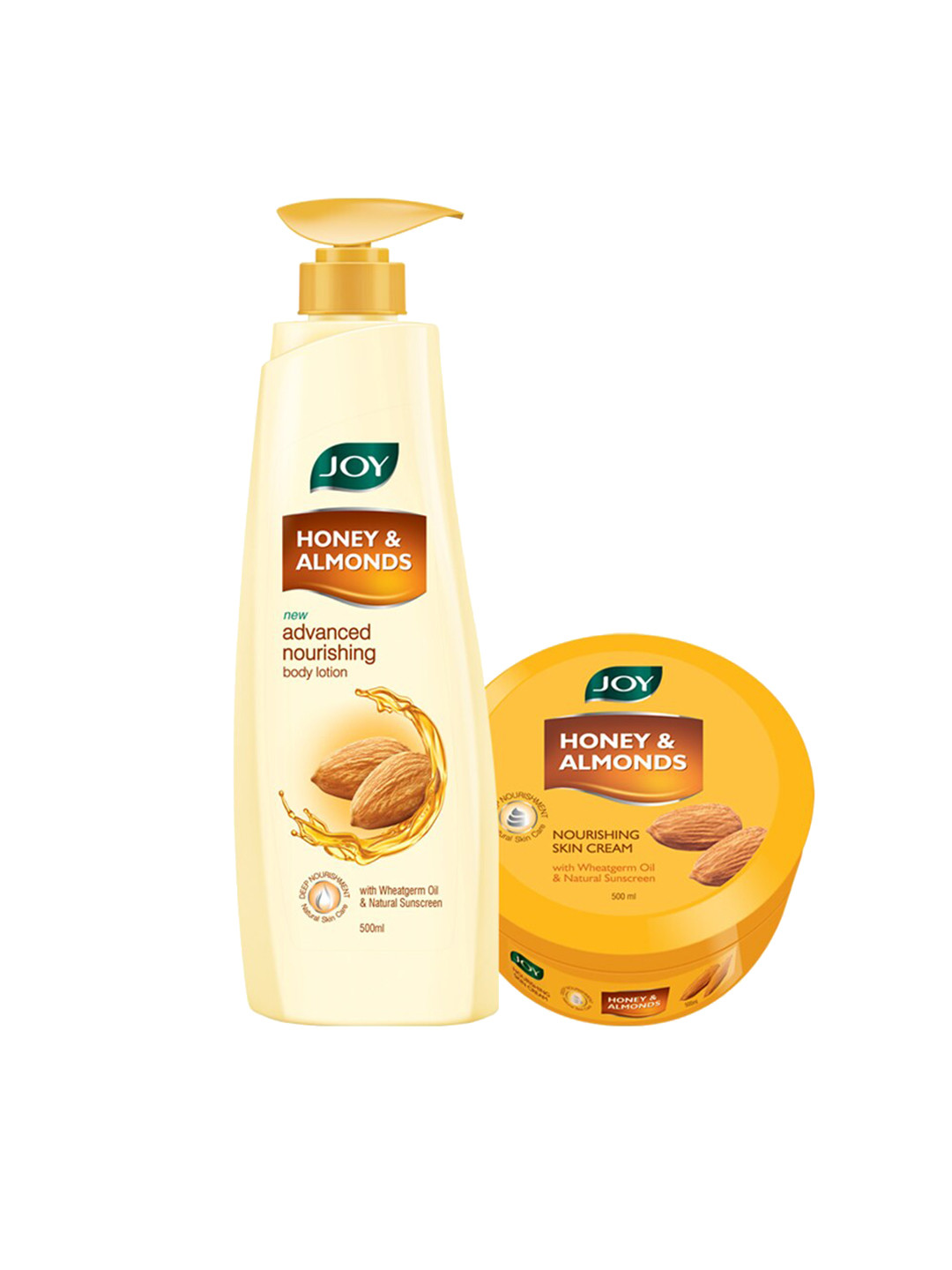 Buy JOY Signature Honey Almonds Body Lotion & Cream Combo 500 Ml Each