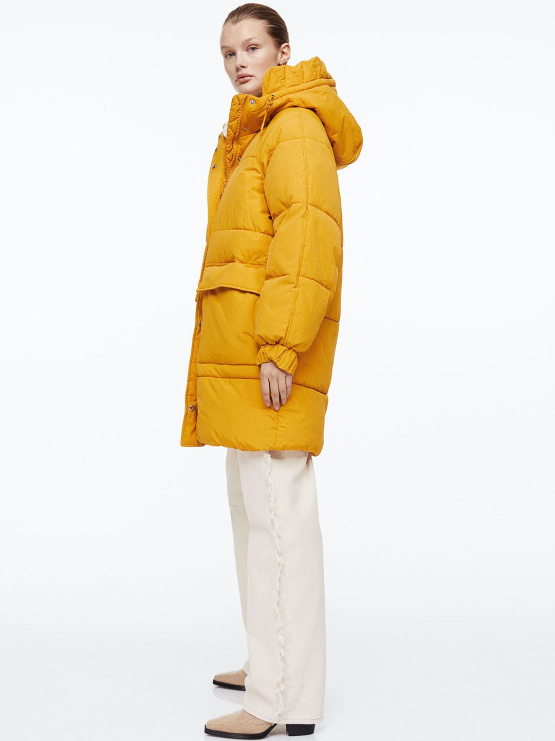 Buy H&M Women Puffer Coat Jackets for Women 21187284 Myntra