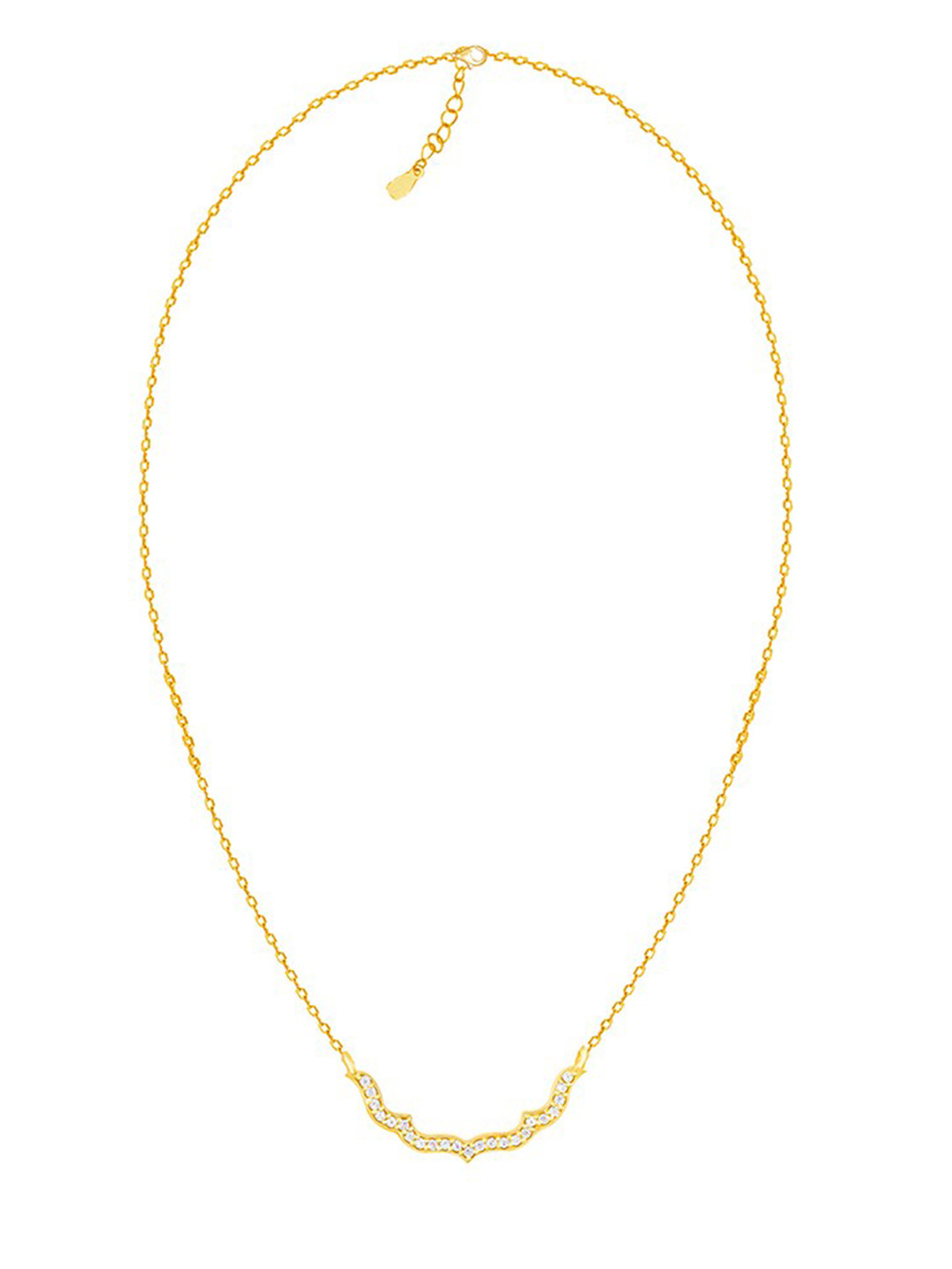 Giva Chain Buy GIVA Women 925 Sterling Silver & Gold Plated Cubic Zirconia ...