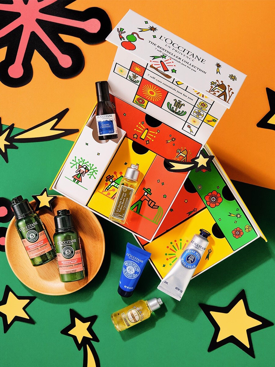 Buy LOccitane En Provence 7 Day Advent Calendar Bath And Body Gift Set