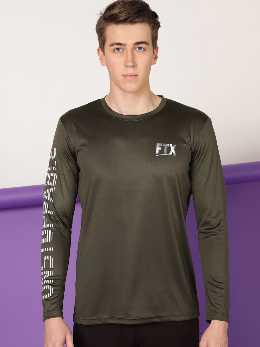 Buy FTX Men Typography Printed T Shirt - Tshirts for Men 21208522 | Myntra
