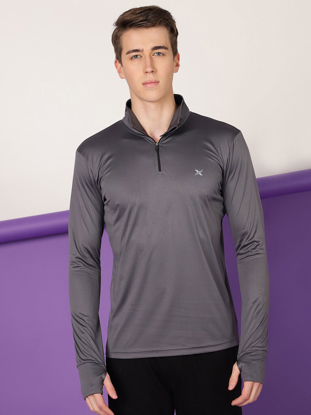 Buy FTX Men High Neck T Shirt - Tshirts for Men 21208532 | Myntra