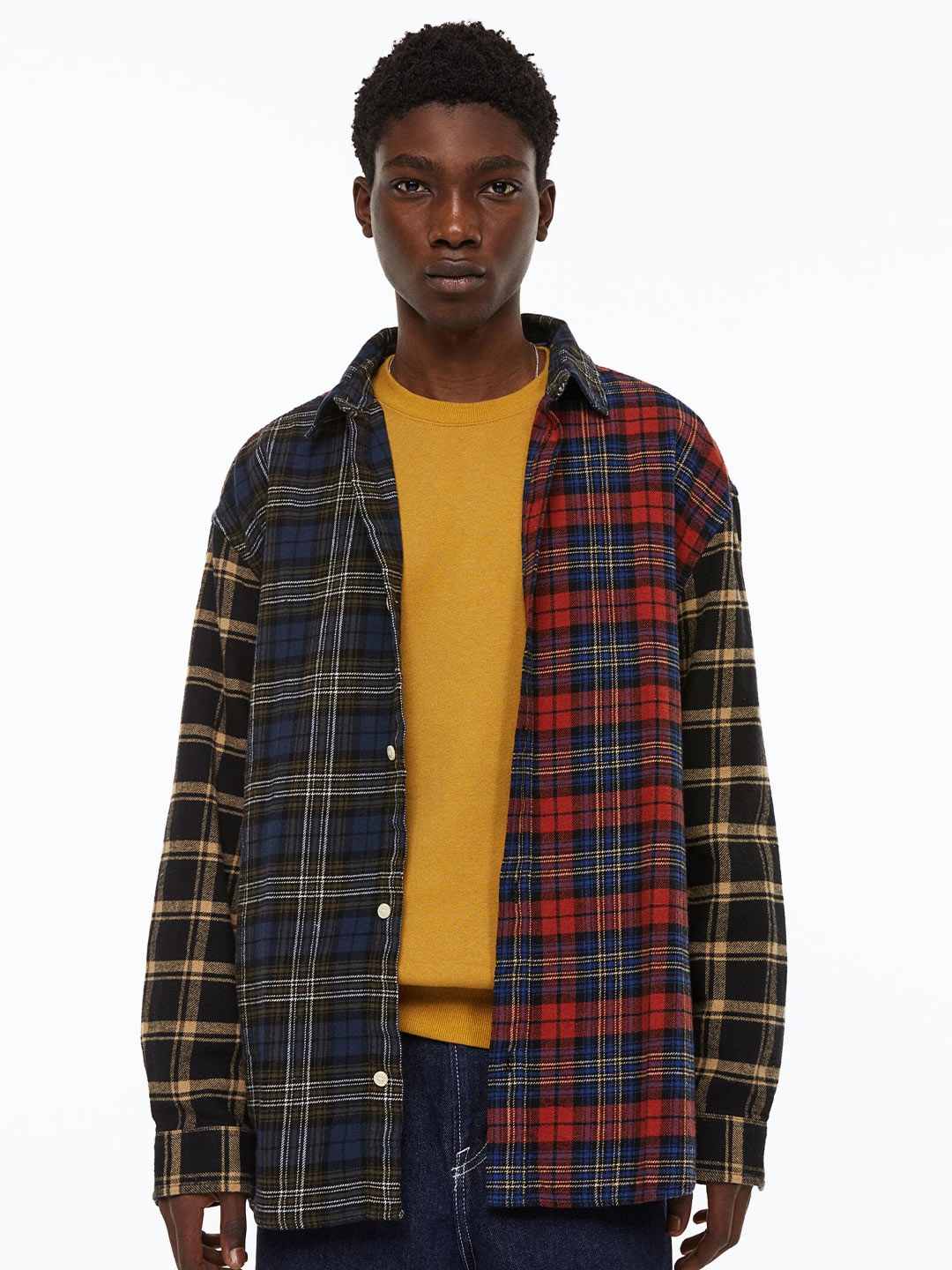 Buy H&M Men Cotton Twill Shirt - Shirts for Men 21211164 | Myntra
