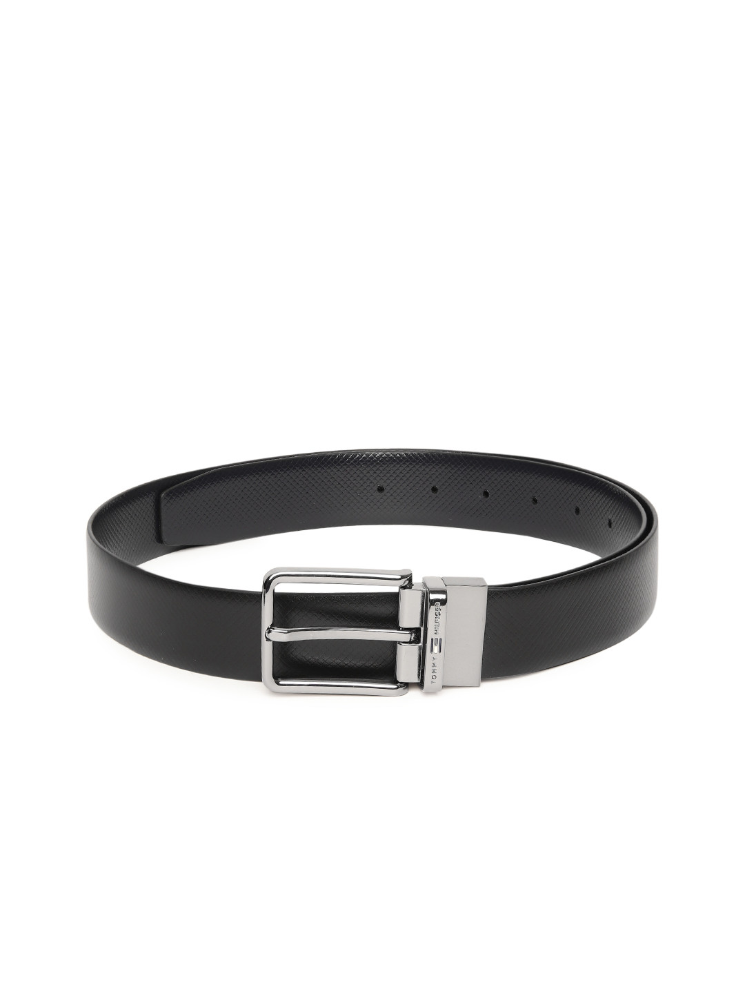 tommy hilfiger men's leather reversible belt