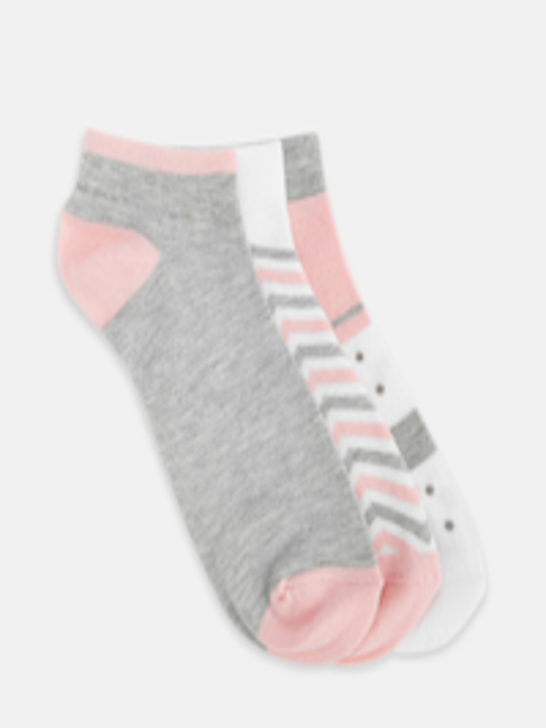 Buy Honey By Pantaloons Women Pack Of 3 Ankle Length Socks - Socks for ...