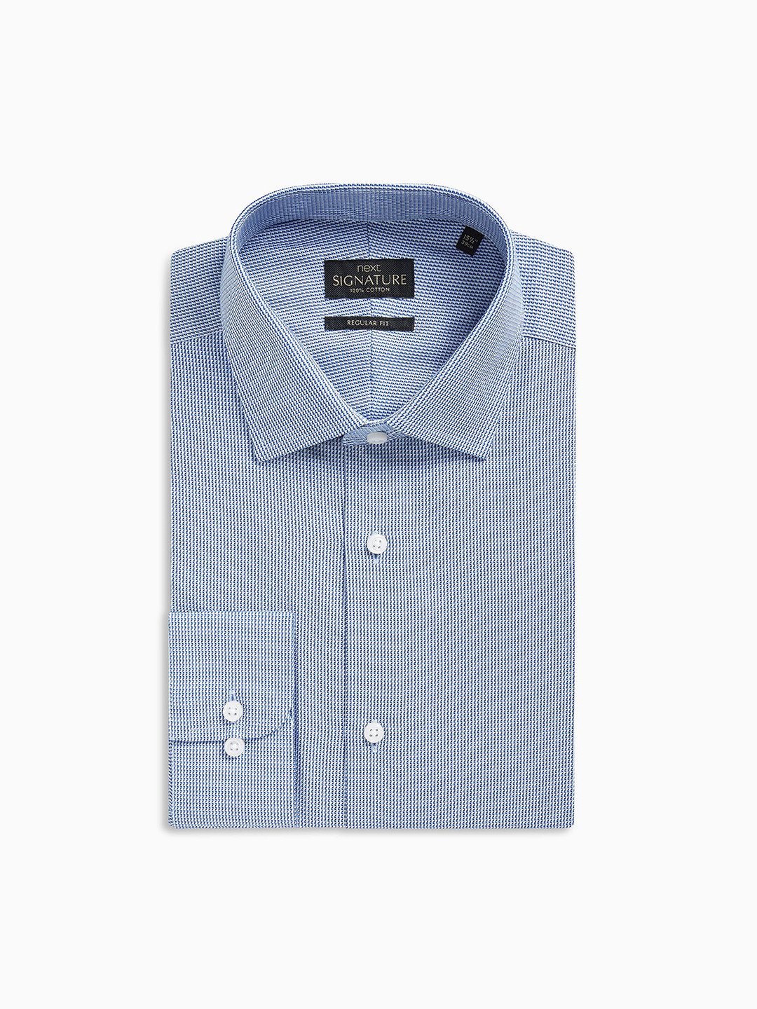 Buy Next Men Blue Regular Fit Printed Formal Shirt Shirts for Men 2123077 Myntra