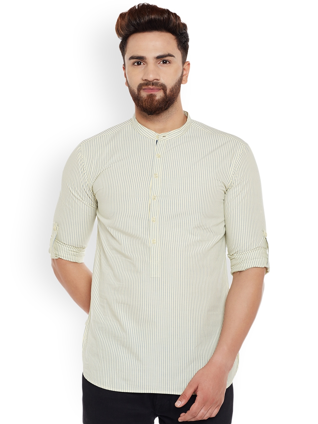 mens kurta in myntra