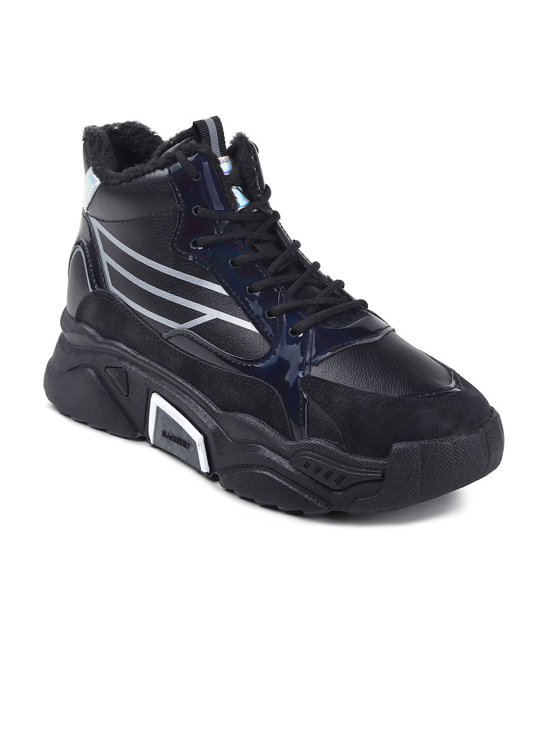 Buy CASSIEY Women Textile High Top Walking Shoes Sports Shoes for