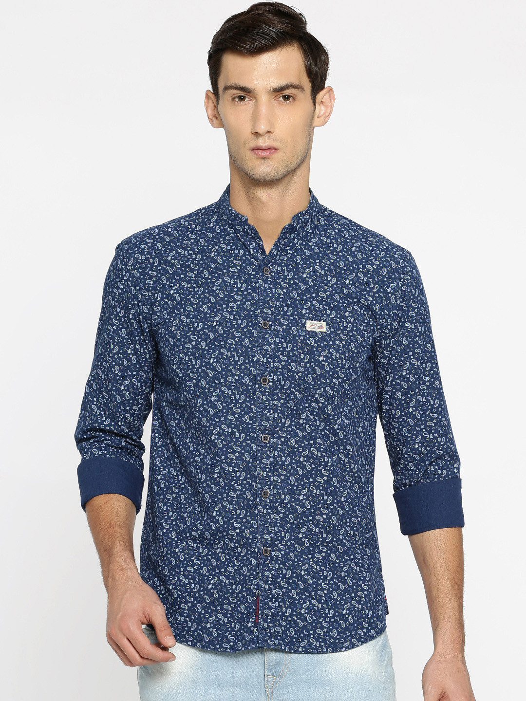 us polo denim shirt