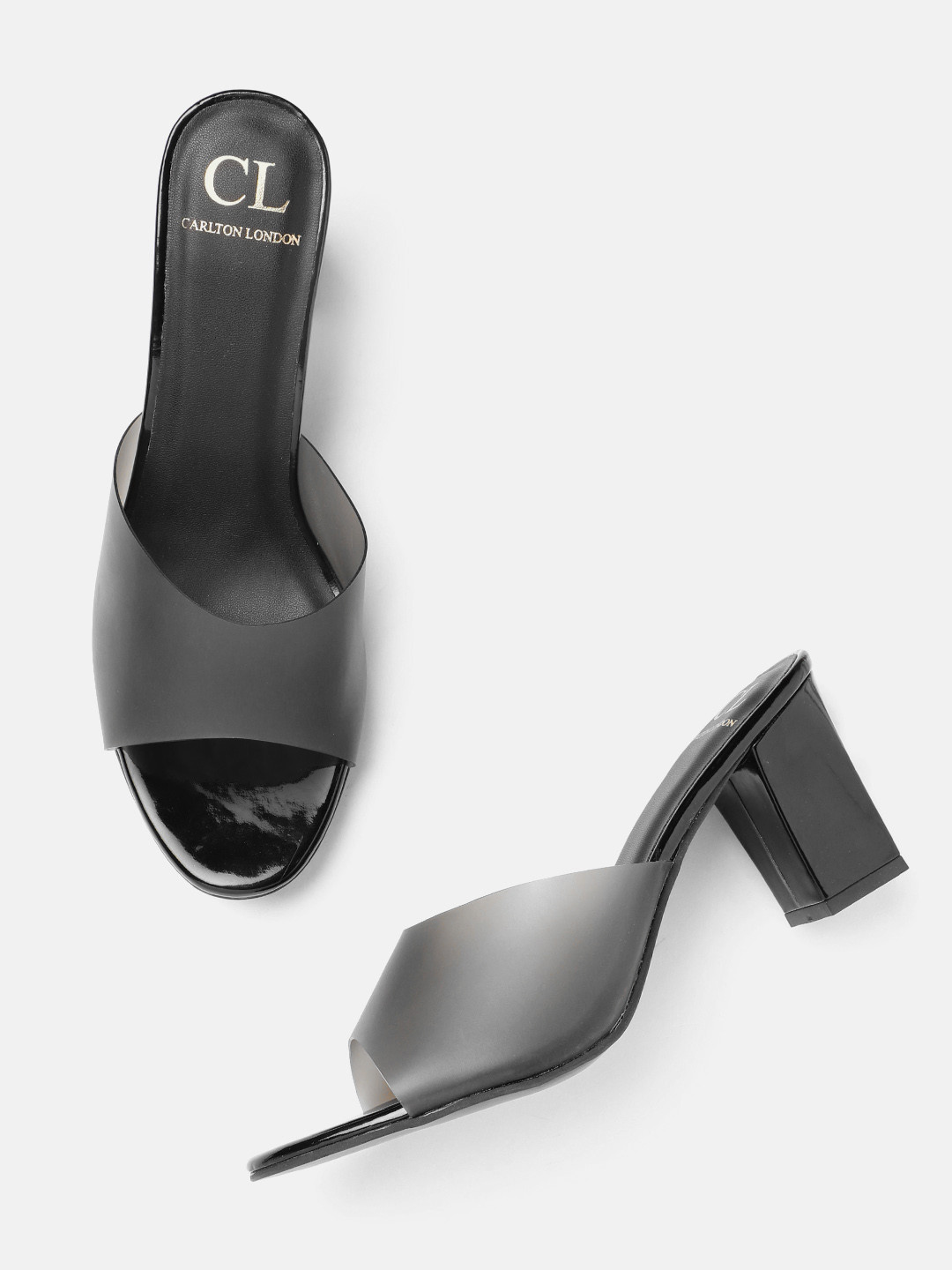 carlton london black heels