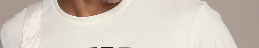 Buy FCUK Men Brand Logo Printed Pure Cotton T Shirt - Tshirts for Men ...