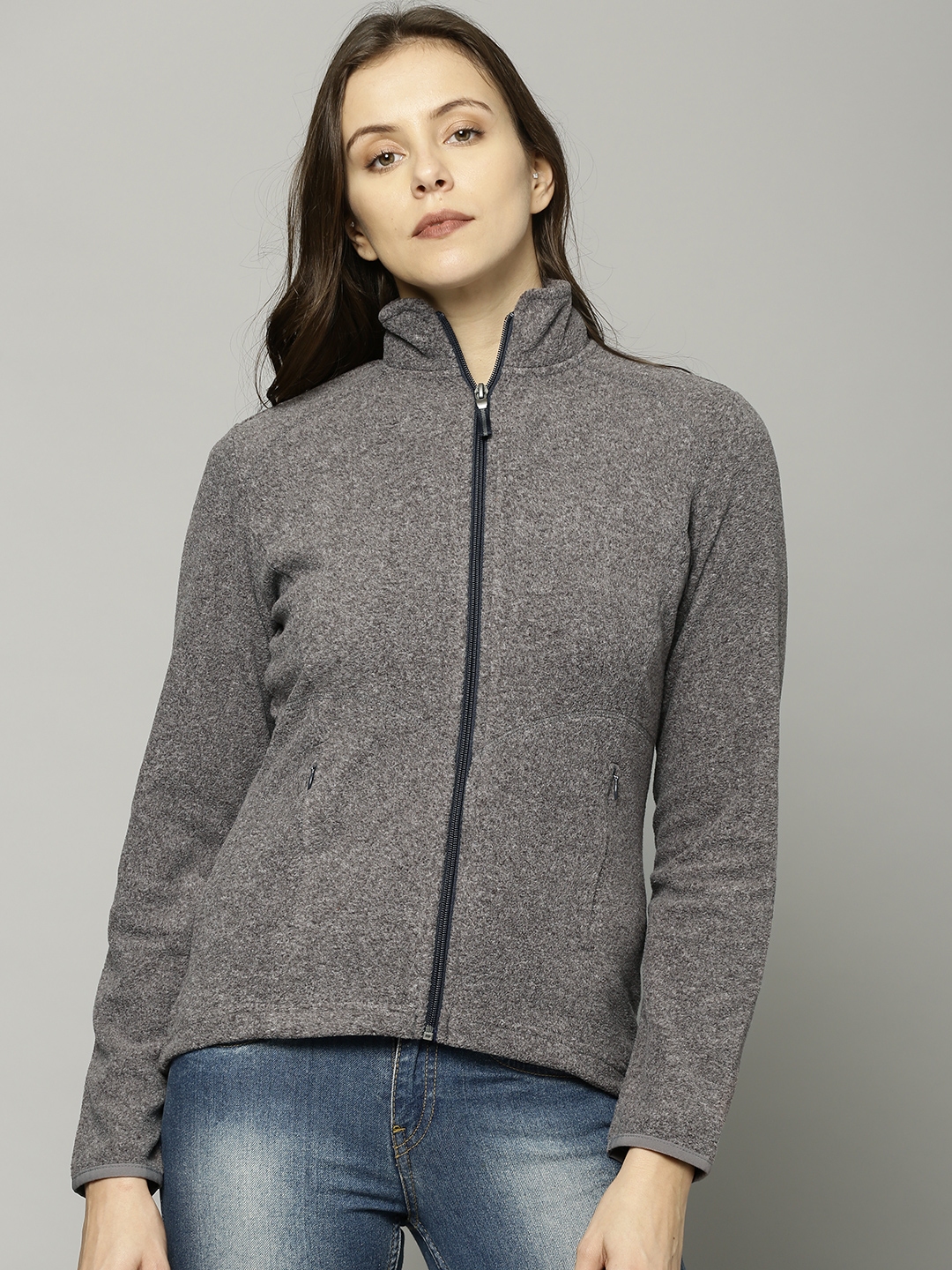 Womens fleece jacket marks and spencer on sale