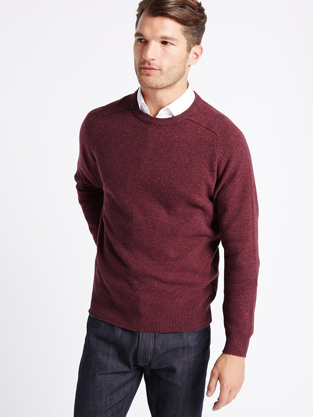 light pink fluffy jumper