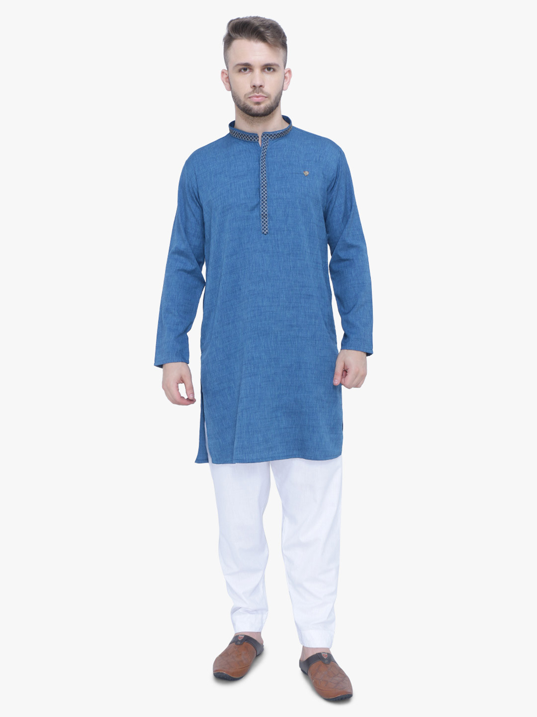 Buy Kuons Avenue Men Mandarin Collar Kurta Kurtas for Men 21259842
