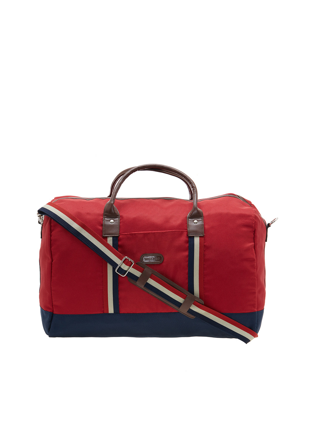 Buy Bags.R.us Unisex Red & Navy Duffel Bag Duffel Bag for Unisex