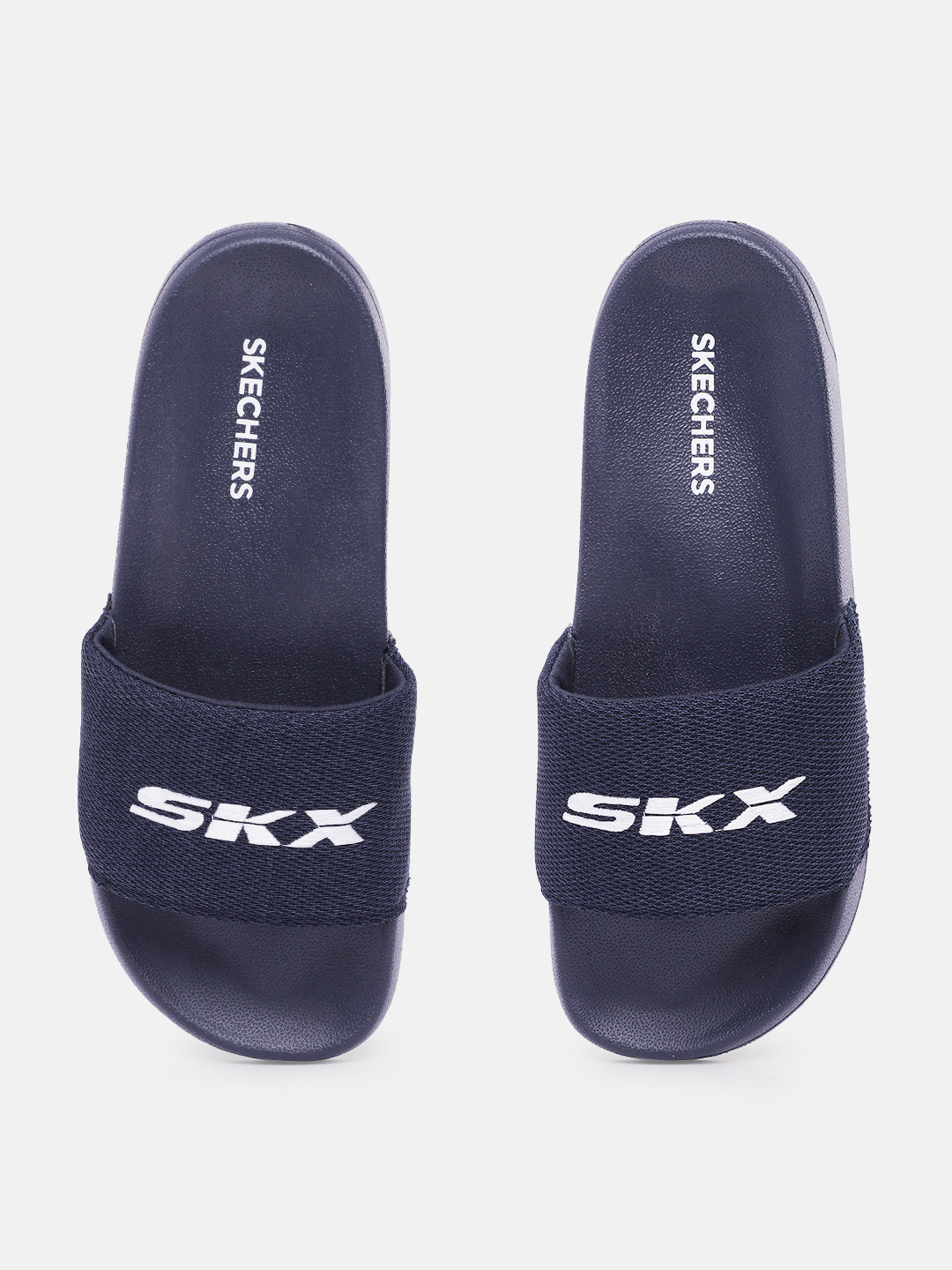 Buy Skechers Men Brand Logo Embroidered & Textured Side Lines 2.0