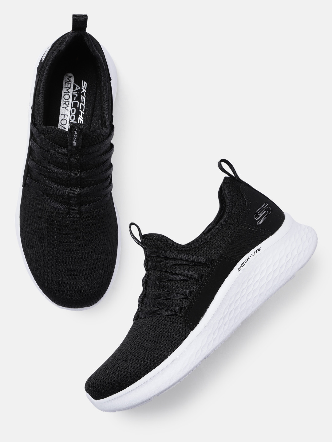 Buy Skechers Women Solid Skech Lite Pro Fresh Bounce Slip On Sneakers